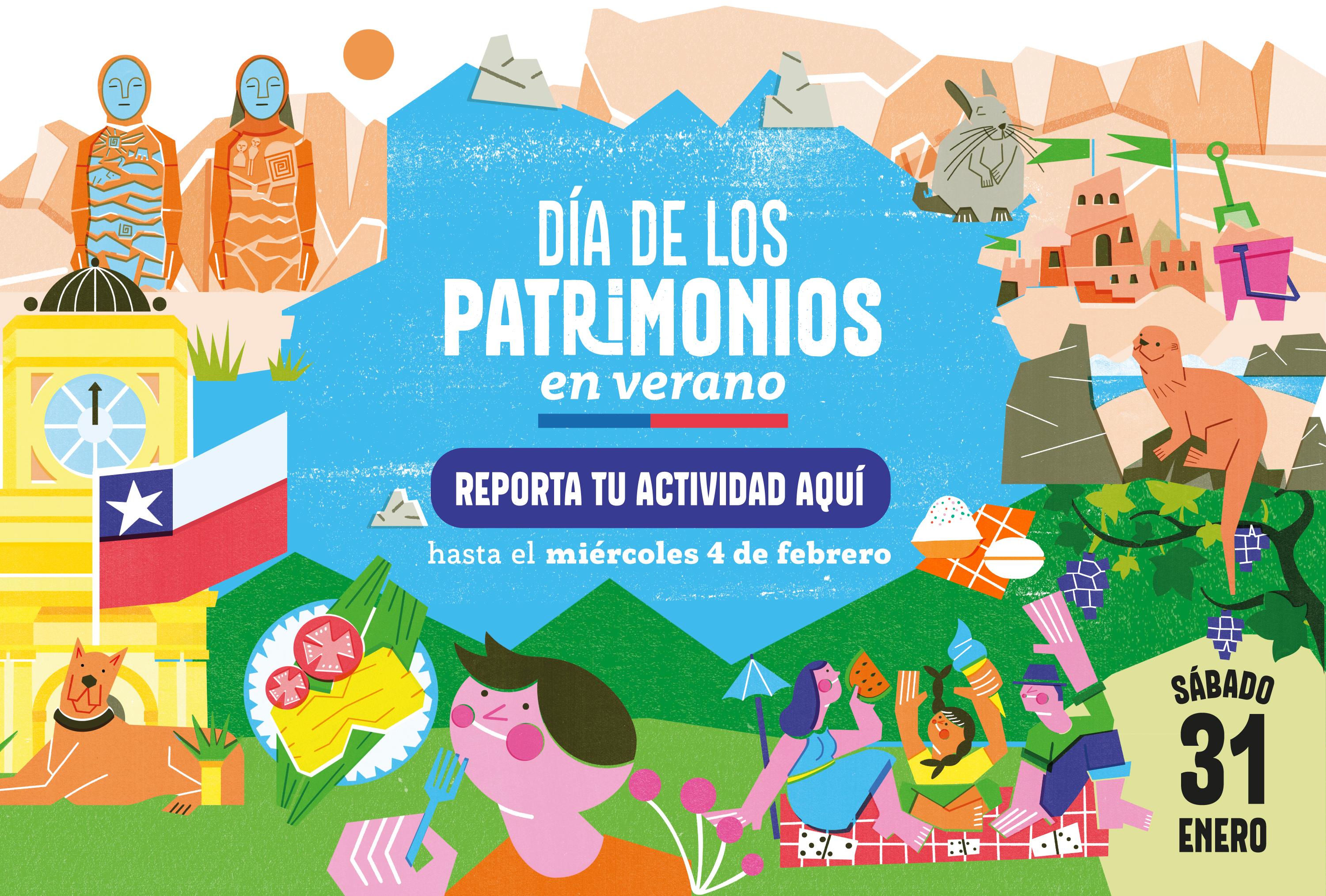 Día de los Patrimonios de Verano 2026 se realizará el 31 de enero