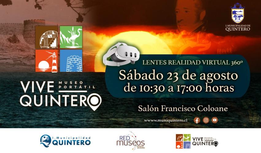 Museo Quintero Vive ofrece una experiencia inmersiva con Lentes de Realidad Virtual para conocer los principales atractivos de QUintero
