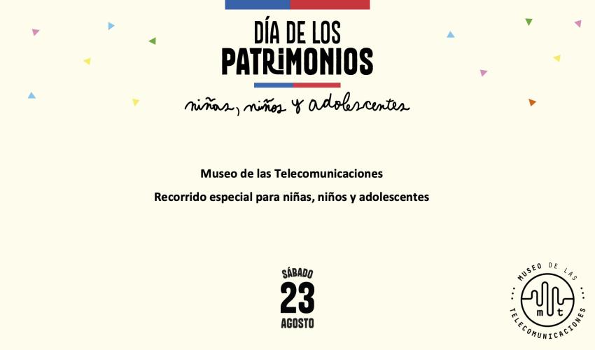 Recorrido especial para niña, niños y adolescentes 