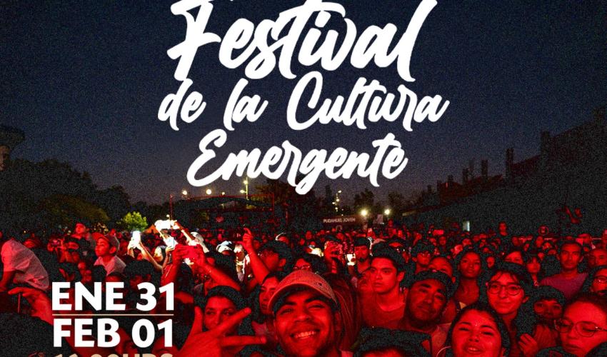 Afiche Festival de la Cultura Emergente