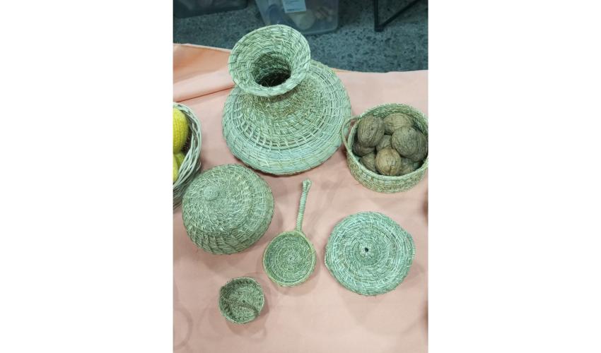 Aquí vemos las distintas formas que podemos darle a la pita o ñocha 