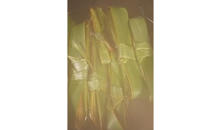 Aquí vemos las distintas formas que podemos darle a la pita o ñocha 