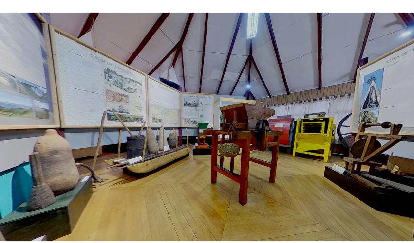 Interior del Museo Municipal de Castro