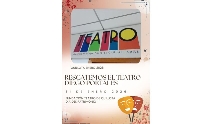 Rescate del teatRo diego portales