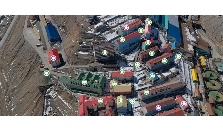 Imagen parte del recorrido virtual del Campamento Sewell