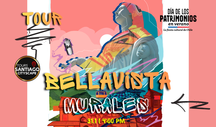 afiche tour murales barrio bellavista